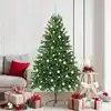 Image de Sapin De Noël Avec 300 Led Avec Support Vert 180 Cm Pe Vidaxl