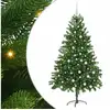 Image de Vidaxl sapin avec 300 led avec support vert 180 cm pe