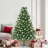 Image de Sapin De Noël Avec 300 Led Avec Support Vert 180 Cm Pe Vidaxl