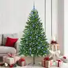Image de Sapin De Noël Avec 300 Led Avec Support Vert 180 Cm Pe Vidaxl