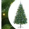 Image de Vidaxl sapin avec 300 led avec support vert 180 cm pe