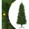 Image de Sapin De Noël Avec 300 Led Avec Support Vert 240 Cm Pe Vidaxl