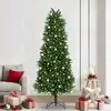 Image de Sapin De Noël Avec 300 Led Avec Support Vert 240 Cm Pe Vidaxl