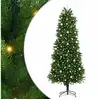 Image de Vidaxl sapin avec 300 led avec support vert 240 cm pe