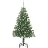 Image de Vidaxl sapin avec 150 led avec support vert 150 cm pvc