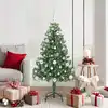 Image de Sapin De Noël Avec 150 Led Avec Support Vert 150 Cm Pvc Vidaxl