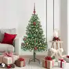 Image de Sapin De Noël Avec 150 Led Avec Support Vert 150 Cm Pvc Vidaxl