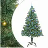 Image de Vidaxl sapin avec 300 led avec support vert 180 cm pvc