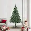 Image de Sapin De Noël Avec 300 Led Avec Support Vert 210 Cm Pvc Vidaxl