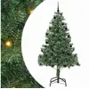 Image de Vidaxl sapin avec 300 led avec support vert 210 cm pvc