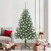 Image de Sapin De Noël Avec 300 Led Avec Support Vert 210 Cm Pvc Vidaxl
