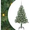 Image de Vidaxl sapin avec 300 led avec support vert 210 cm pvc