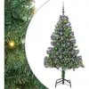 Image de Vidaxl sapin avec 300 led avec support vert 210 cm pvc