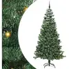 Image de Vidaxl sapin avec 300 led avec support vert 240 cm pvc