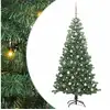 Image de Vidaxl sapin avec 300 led avec support vert 240 cm pvc