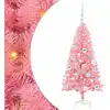 Image de Sapin De Noël Avec 150 Led Avec Support Rose 120 Cm Pvc Vidaxl