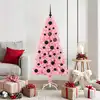 Image de Sapin De Noël Avec 150 Led Avec Support Rose 150 Cm Pvc Vidaxl