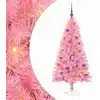 Image de Sapin De Noël Avec 150 Led Avec Support Rose 150 Cm Pvc Vidaxl