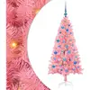 Image de Vidaxl sapin avec 150 led avec support rose 150 cm pvc