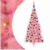 Image de Vidaxl sapin avec 300 led avec support rose 180 cm pvc
