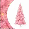 Image de Vidaxl sapin avec 300 led avec support rose 180 cm pvc