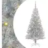 Image de Sapin De Noël Argent 150 Cm Pet Vidaxl
