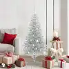 Image de Sapin De Noël Argent 150 Cm Pet Vidaxl