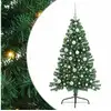 Image de Vidaxl sapin artificiel pré-éclairé vert 120 cm pvc