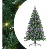 Image de Vidaxl sapin artificiel pré-éclairé vert 120 cm pvc