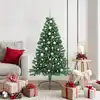 Image de Sapin De Noël Artificiel Pré-éclairé Vert 150 Cm Pvc Vidaxl