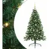 Image de Sapin De Noël Artificiel Pré-éclairé Vert 150 Cm Pvc Vidaxl