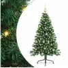 Image de Vidaxl sapin artificiel pré-éclairé vert 150 cm pvc