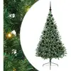 Image de Vidaxl sapin artificiel pré-éclairé vert 180 cm pvc