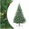 Image de Vidaxl sapin artificiel pré-éclairé vert 210 cm pvc