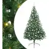 Image de Sapin De Noël Artificiel Pré-éclairé Vert 210 Cm Pvc Vidaxl