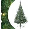 Image de Vidaxl sapin artificiel pré-éclairé vert 210 cm pvc
