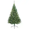Image de Vidaxl sapin artificiel pré-éclairé vert 240 cm pvc