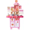 Image de Ensemble de cuisine pour enfants - DUOKU - 1234-8F - Cuisinière à vapeur - Sons et lumières - 48 pièces