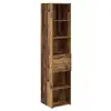 Image de Vidaxl haut armoire bois ancien 40 x 42,5 x 185 cm bois d'ingénierie