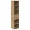 Image de Vidaxl haut armoire chêne artisanal 40 x 42,5 x 185 cm