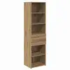 Image de Vidaxl haut armoire chêne artisanal 50 x 42,5 x 185 cm