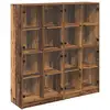 Image de Vidaxl haut armoire 2 pcs bois ancien 68 x 37 x 142 cm