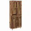 Image de Vidaxl haut armoire bois ancien 69,5 x 34 x 90 cm bois d'ingénierie