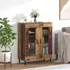 Image de Buffet Bois Ancien 69,5 X 34 X 90 Cm Bois D'ingénierie Vidaxl