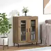 Image de Buffet Chêne Artisanal 69,5 X 34 X 90 Cm Bois D'ingénierie Vidaxl