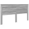 Image de Vidaxl tête de lit gris sonoma 200 cm bois d'ingénierie