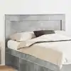 Image de Tête De Lit Gris Béton 160 Cm Bois D'ingénierie Vidaxl