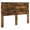 Image de Vidaxl tête de lit chêne fumé 160 cm bois d'ingénierie