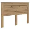 Image de Vidaxl tête de lit chêne artisanal 160 cm bois d'ingénierie