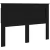Image de Vidaxl tête de lit chêne noir 140 cm bois d'ingénierie